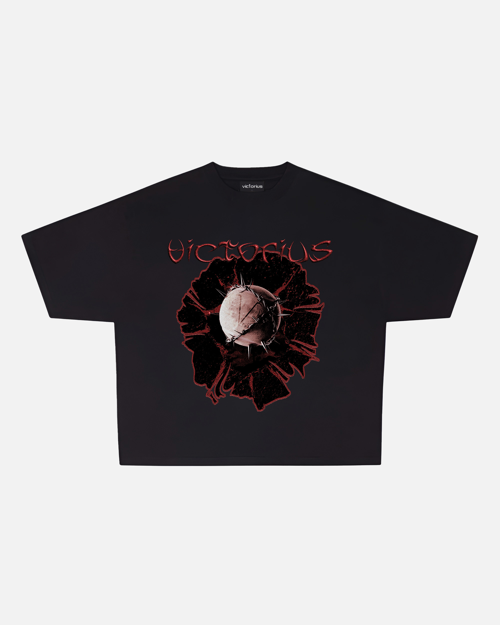 DARK VORTEX TEE - BLACK